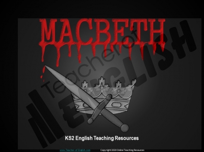 Macbeth KS2 Teaching Resources